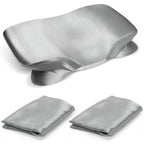 2 Pack Satin Pillowcase for Zelimun Cervical Pillow, Contour Pillow Case Cover, Smooth & Soft Pillowcase for Sleeping Pillow, Gr