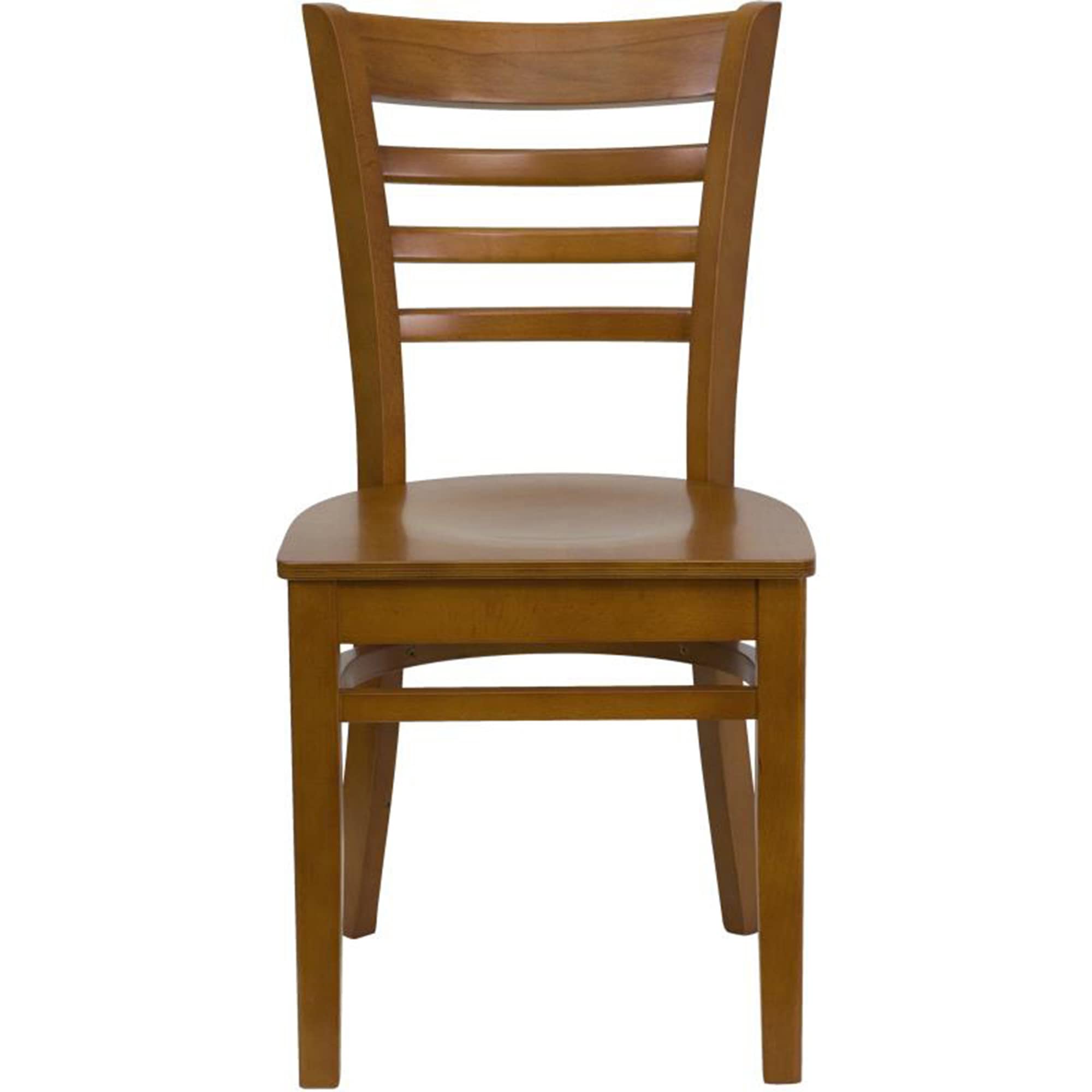 Flash Furniture HERCULES Series Ladder Back Cherry Wood Restaurant Chair