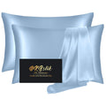 Silk Pillowcase 2 Pack, Natural Mulberry Silk Pillow Case,Anti Acne Silk Pillowcase For Hair And Skin, King Size Silk Satin Pill