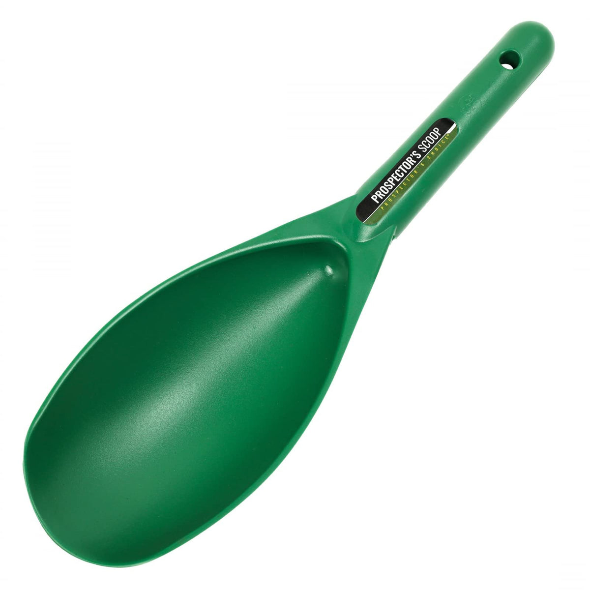 Asr Outdoor 12.5 Inch Prospecting Large Sand Scoop Plastic Trowel For Metal Detector Gold Panning, Green