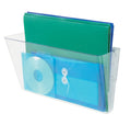 Letter Size Magnetic Wall File Pocket, Letter, Clear