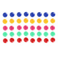 Yajnas Pack Of 40 Colorful Opaque Magnet For Magnetic White-Boards - Sticky Stick Notes, Photos, Charts Notice Board/Planning Ma