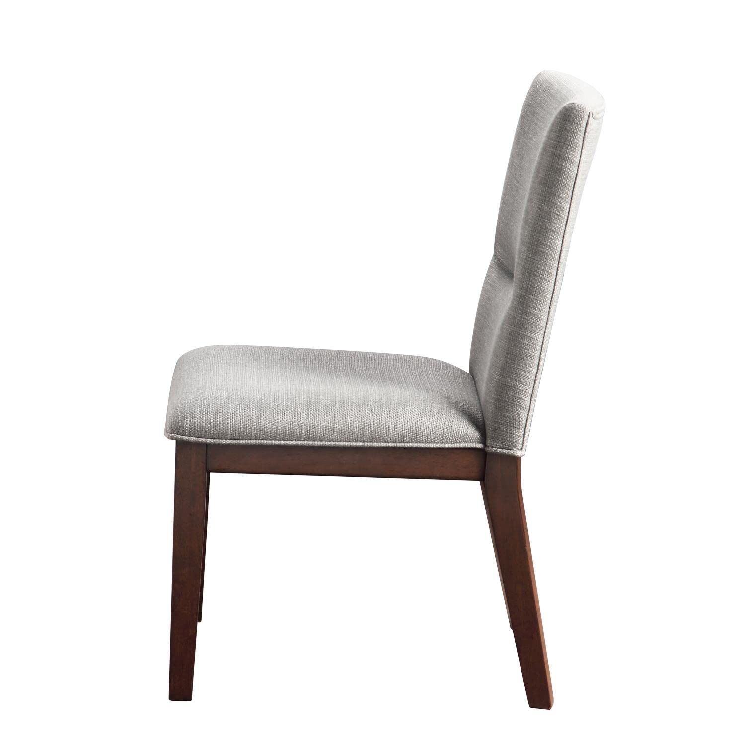Steve Silver Amalie Brown Side Chair, Beige