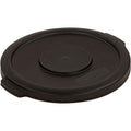 Carlisle FoodService Products 34104503 Bronco Round Waste Container Lid, 44 gal, Black