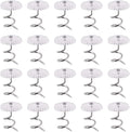 Akstore 20 Pcs Bed Skirt Pins Clear Heads Twist Pins For Upholstery, Slipcovers And Bedskirts, Bedskirt Pins (20Pcs)