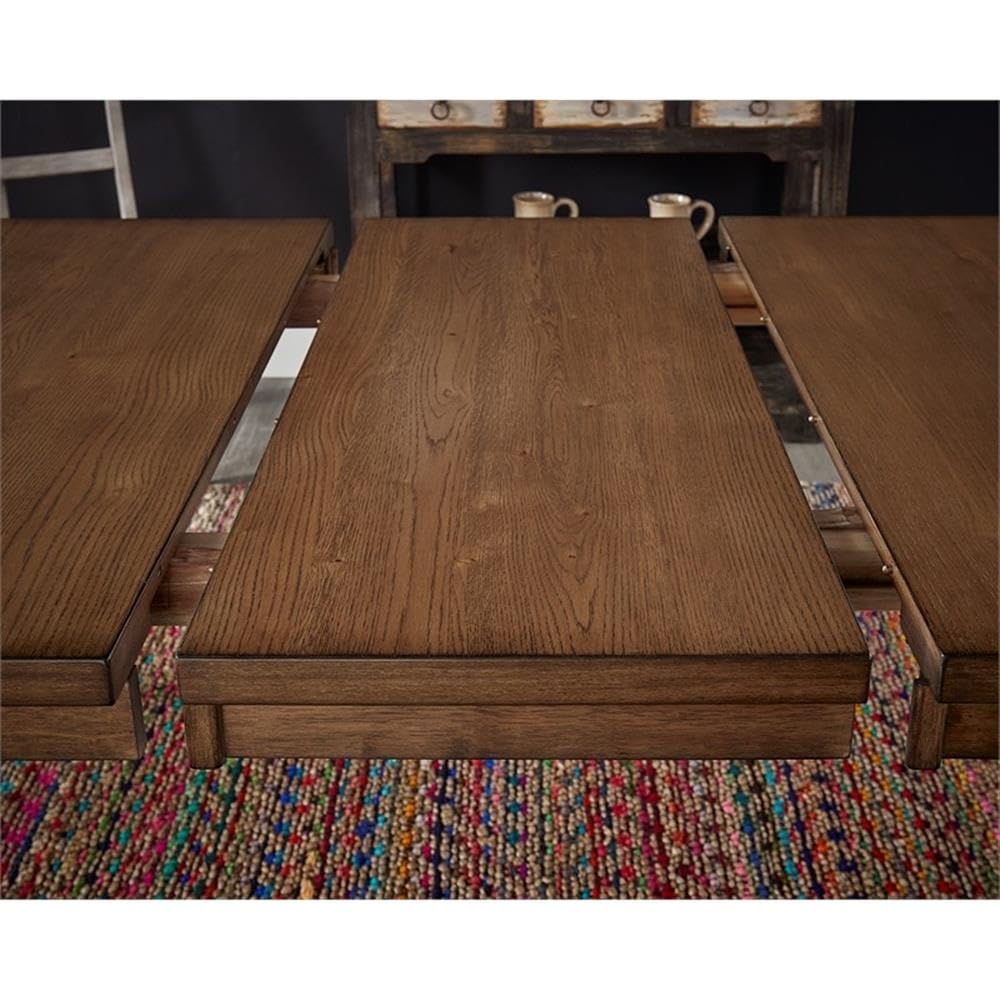 Progressive Furniture Savannah Court Counter Table, Antique Oak