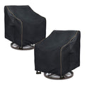 Lsongsky Outdoor Swivel Rocker Chair Cover 2 Pack,Patio Swivel Chair Covers For Outdoor Furniture,Rocking Chair Covers Waterproo