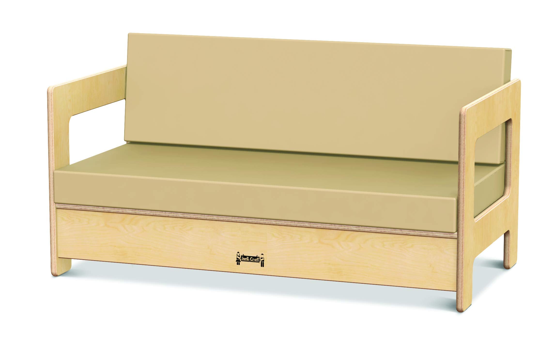 JontiCraft 3782JC Living Room Couch, Wheat