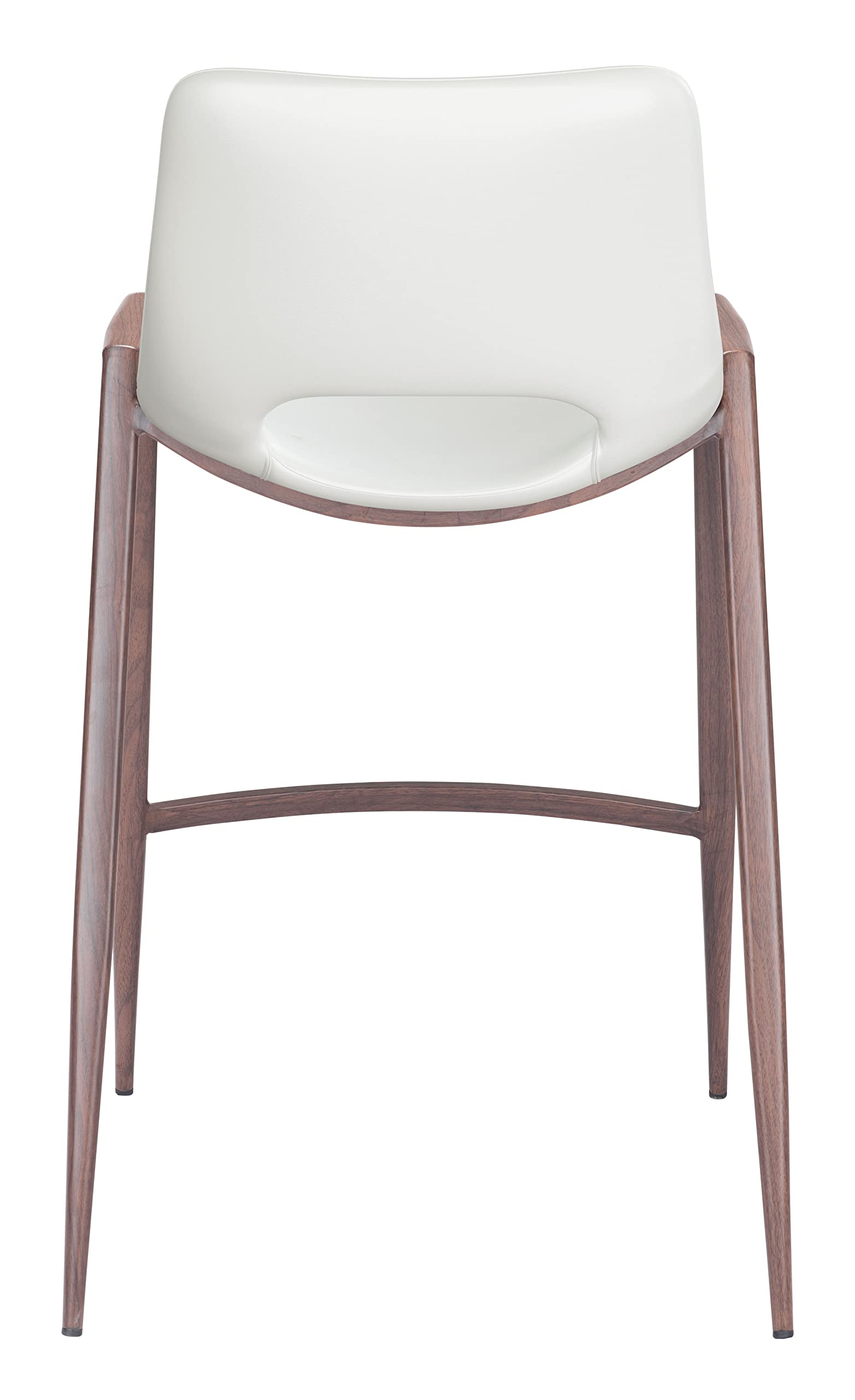 Zuo Modern Counter Chair (Set of 2) White Desi