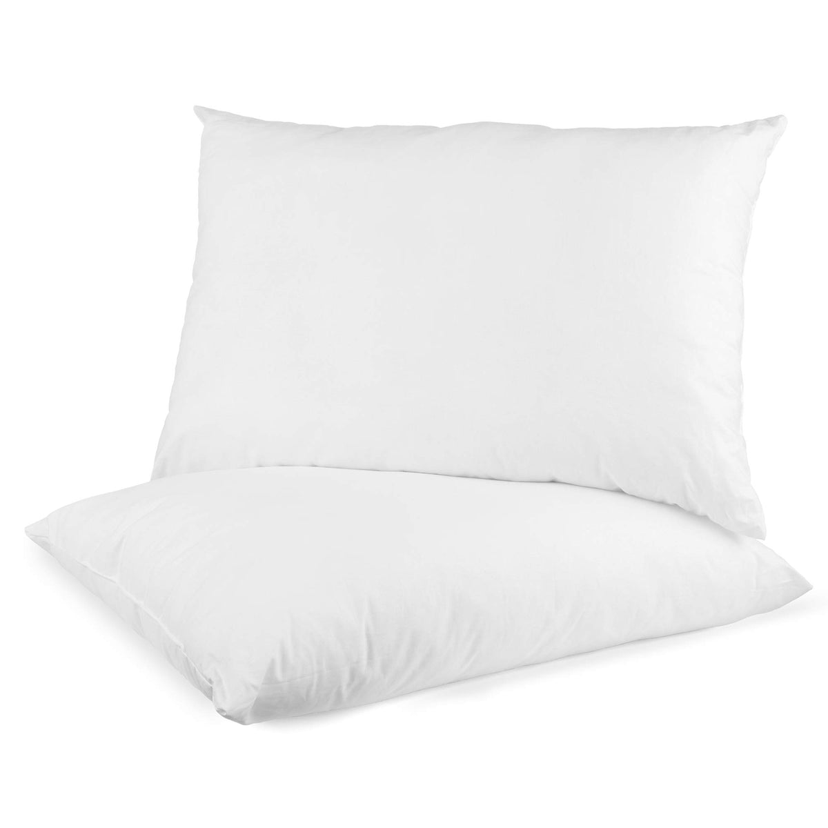 Digital Decor Set Of 2 Premium Gold Hotel Pillows For Sleeping- Made In Usa - Hypoallergenic Standard Size Pillows With Down Alt