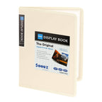 Sooez 30-Pocket Binder With Plastic Sleeves 8.5X11' (Ivory), Heavy Duty Art Portfolio Folder With Clear Sheet Protectors, Displ