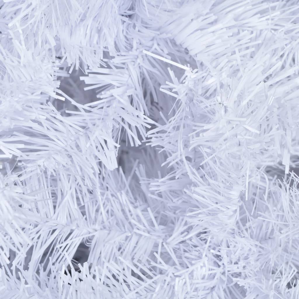 Vidaxl Artificial Christmas Tree With Stand 380 Branches Decoration Living Room Bedroom Hallway Home Garden Indoor Outdoor Holiday Side 5 Ft White