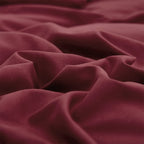 Karever Burgundy Comforter Full Size Dark Red Bedding Set Soft Pure Burgundy Comforter Set Durable Burgundy 3 Pcs Bed Set 1 Comf