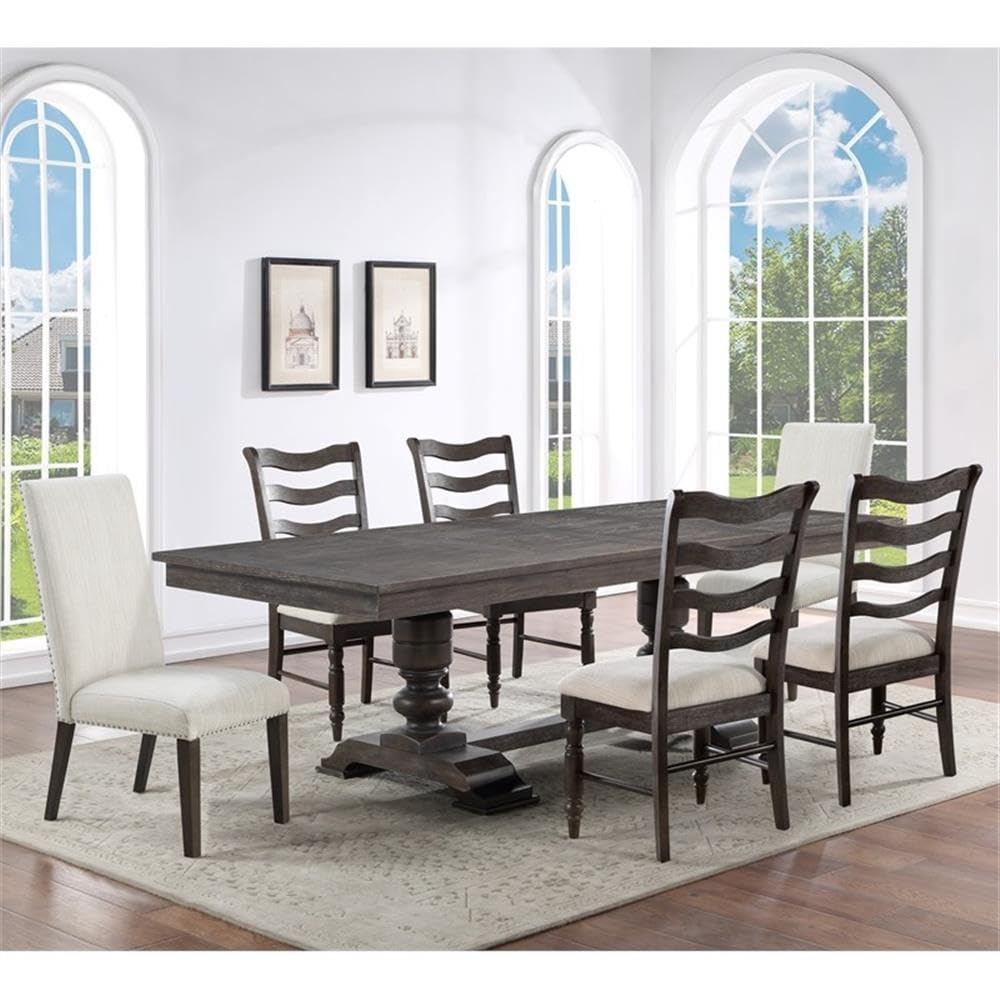 Steve Silver Hutchins 7-Piece Dining Set