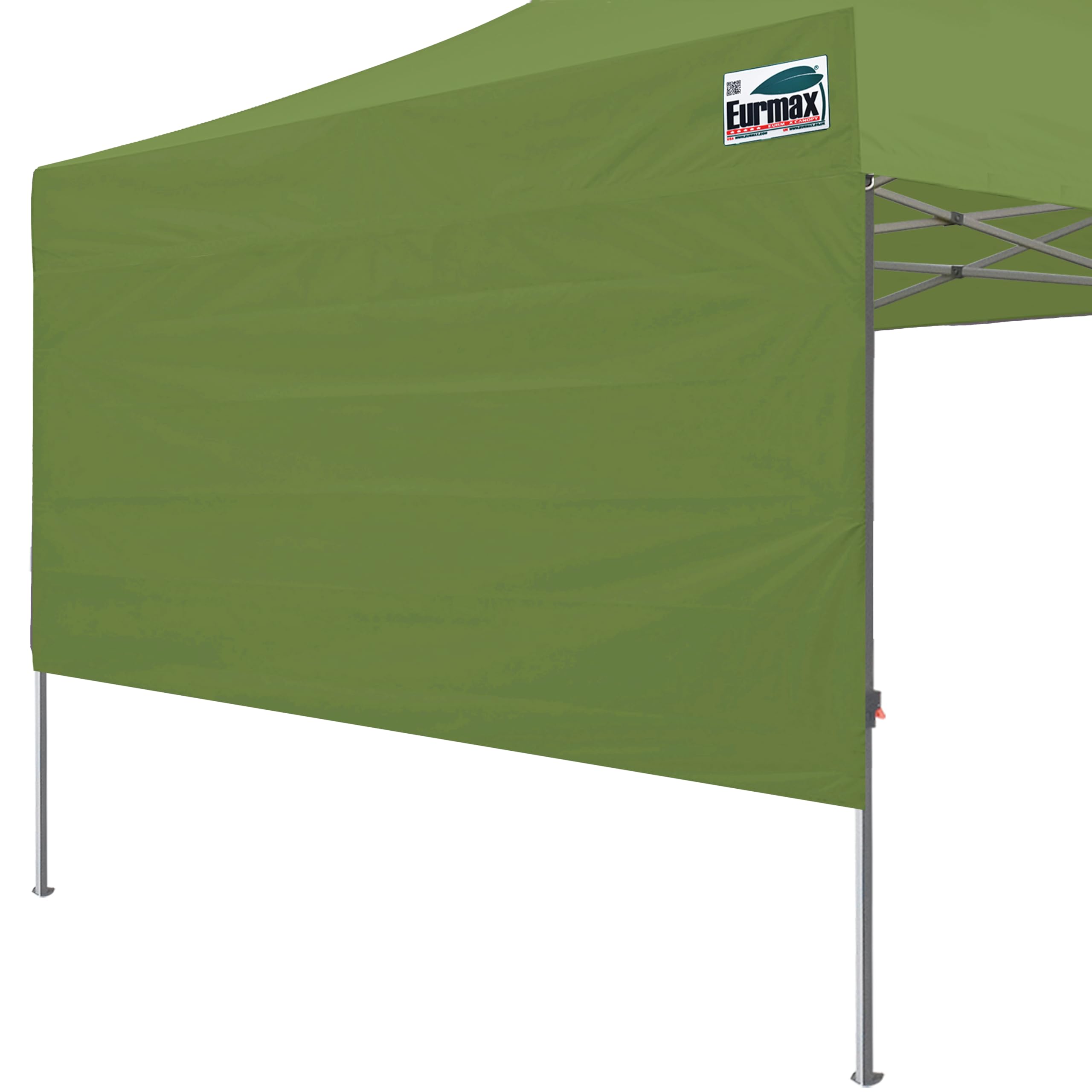 Eurmax USA 10ft Instant Canopy SunWall Canopy Tent Sidewall for Pop Up Canopy Tent,1 Pack Removable Sidewall Only(Field Green)