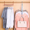 Vivito Space Saving Hangers Strudy Closet Hangers Space Saving For All Types Of Clothes, Apartment College Dorm Room Essentials,