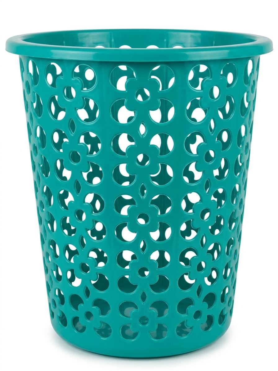 Laundry Basket Dark Green Clothes Storage Hamper Foldable Dirty Clothes Organizer Bag for Home Bathroom Bedroom Lightweight Port