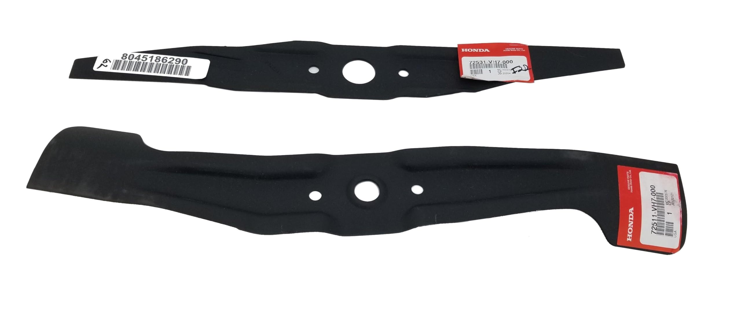 Honda Hrx Blade Kit, (1) 72511-Vh7-000 Blade & (1) 72531-Vh7-000 Blade