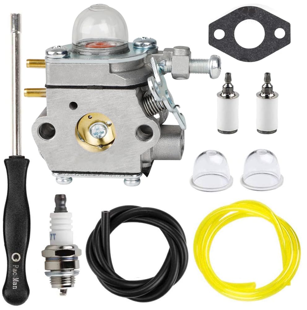 Hettluo Carburetor For Craftsman B2200 B2000 B210 Leaf Blower Cmxgaam204101 41Ar25B2793 Cmxgaamr25Bl 41Br25Bl793 Cmxgaamrbl25 41