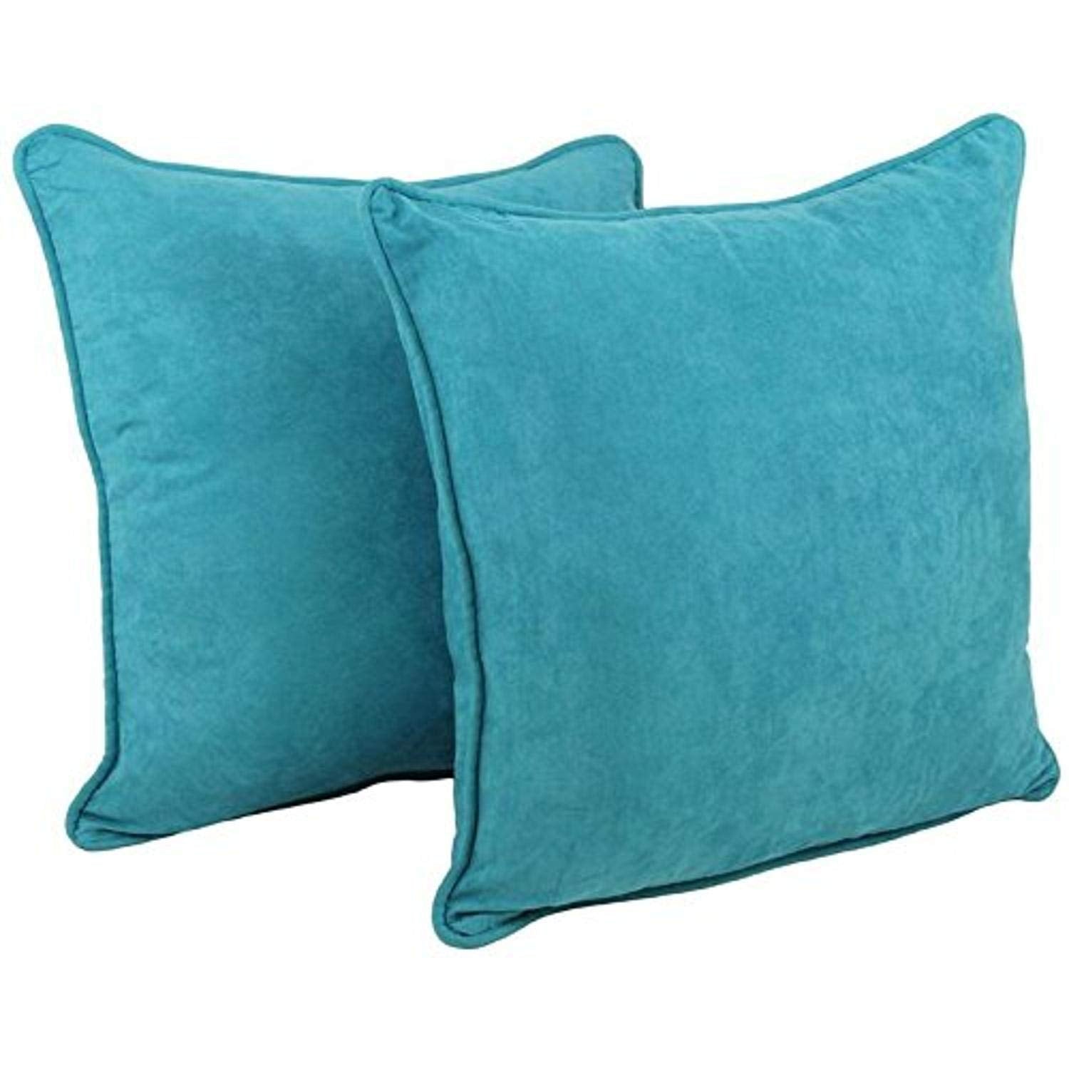 Blazing Needles Corded Microsuede Floor Pillows