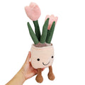 XZJMY 1Pack Succulents Plush Toy,Potted Plant Stuffed Plush Pillow Decoration,Cute Plants Plush Toy, Plush Toy Gift for Kids Gir