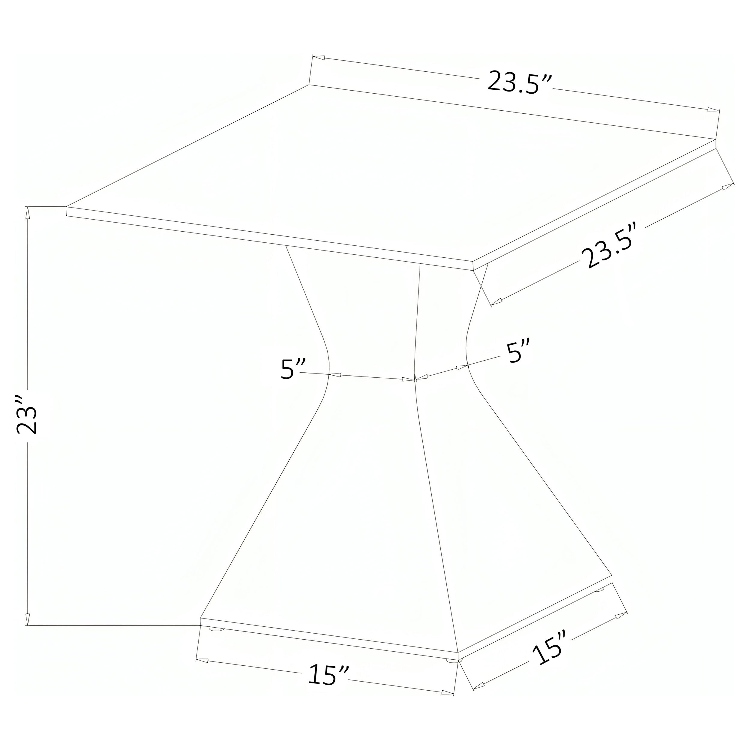 Coaster Home Furnishings Jenny Glass Top Stainless Steel Side End Table Chrome