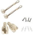 Lihopefe Bunge kit, General Replacement and Installation Accessories for Indoor/Outdoor Plastic Sunshade Curtains and Roller Bli