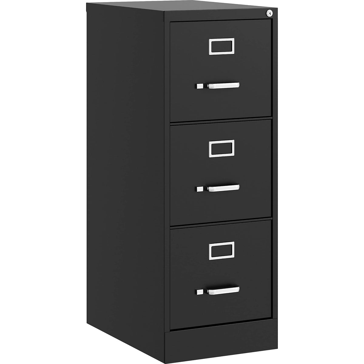 Lorell Commercial-Grade Vertical File, Black