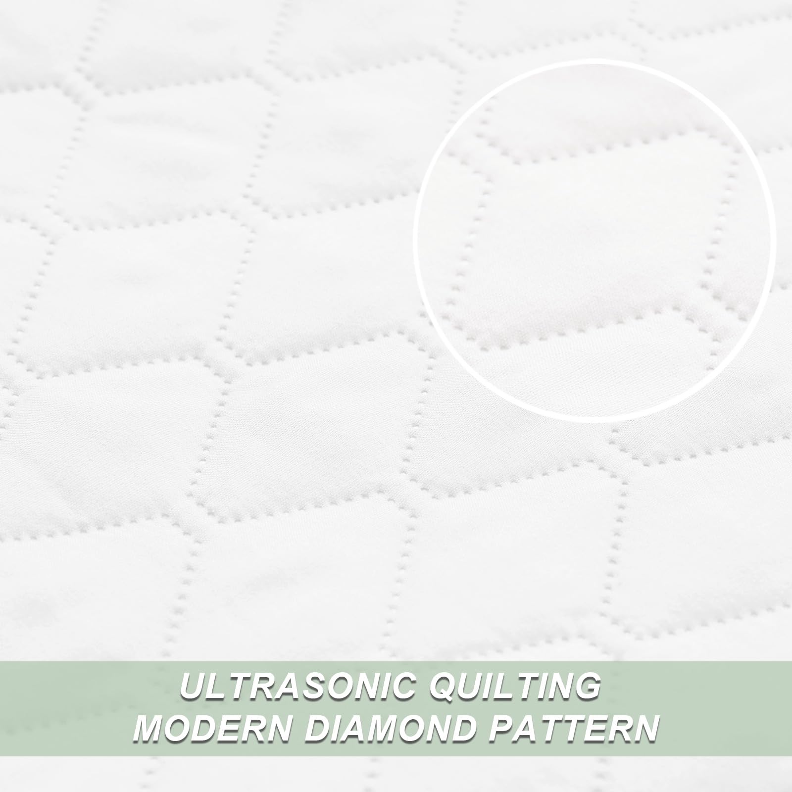 Exclusivo Mezcla Ultrasonic California King Size Quilt Bedding Set With Pillow Shams, Lightweight Quilts Cal King Size, Soft Bed