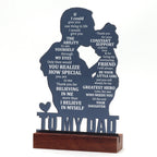 Dad Gifts for Fathers Day from Daughter, Birthday Gifts for Dad from Daughter, Fathers Day Sign Gifts for Dad from Daughter, Acr