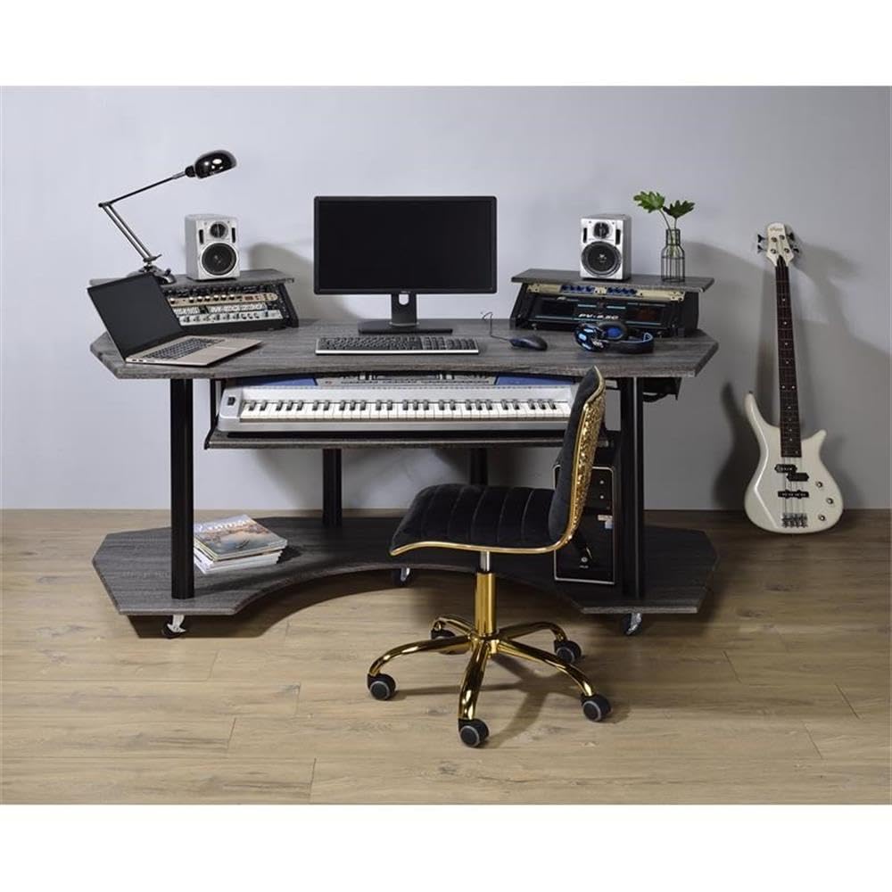Acme Eleazar Wooden Music Recording Studio Desk