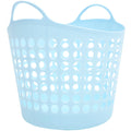 BESTOYARD Laundry Basket with Handles Reusable Clothes Storage Basket 14.17 X 12.99 X 10.23 in Hangable Plastic Hamper for Bathr