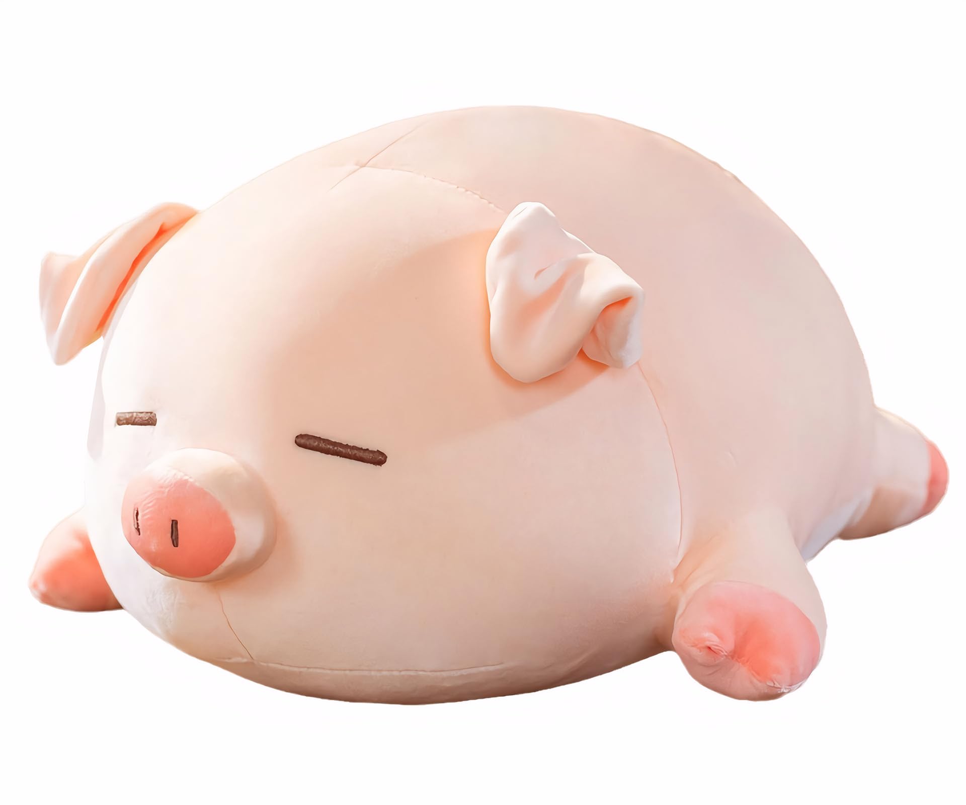 Chdgioha Pig Stuffed Animal Plush Pillow - 15.7 ' ' Kawaii Soft Pig Hugging Pillow, Adorable Cuddle Plush Toy, For Kids, Girlfri