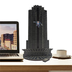 Deadly Wooden Advent Calendar For Christmas Countdown, Hans Gruber Dropped Nakatomi Plaza (Large)