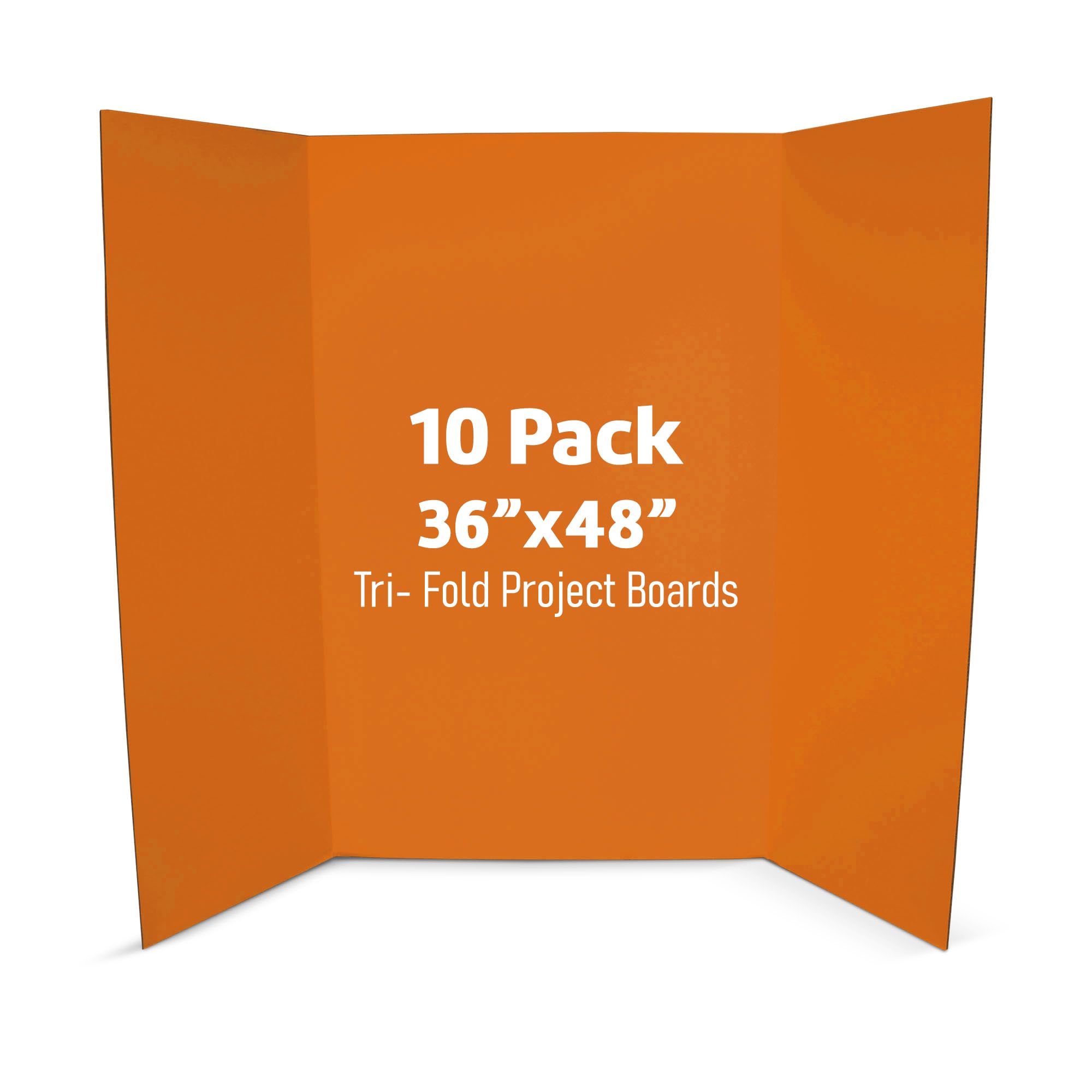 36 X 48 1 Ply Orange Project Board Pack Of 10