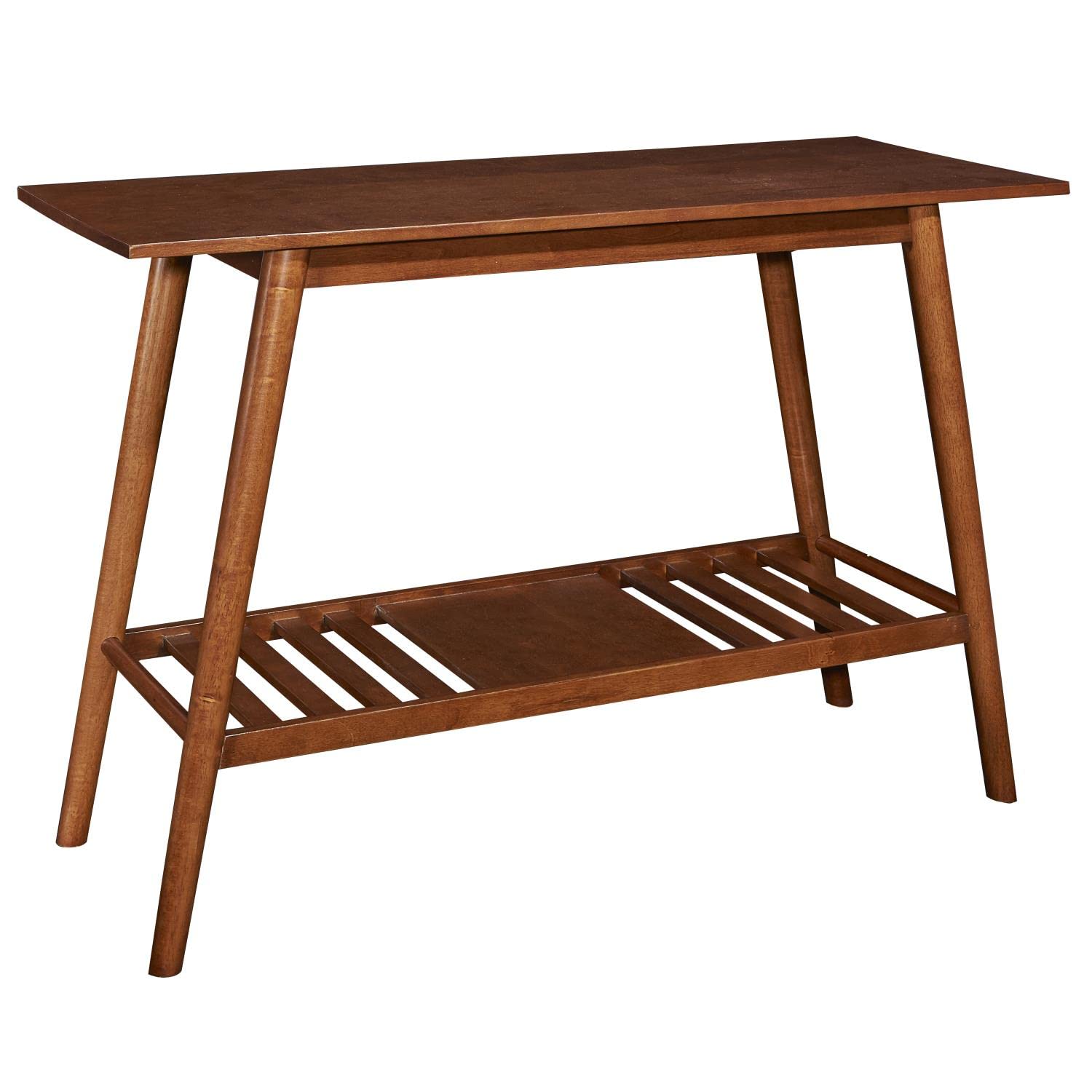 Linon Charlotte Console Table Walnut/Wood