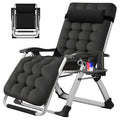 Slsy Zero Gravity Chair, Reclining Lounge Chair With Removable Cushion & Tray For Indoor And Outdoor, Ergonomic Patio Recliner Folding Reclining Chair