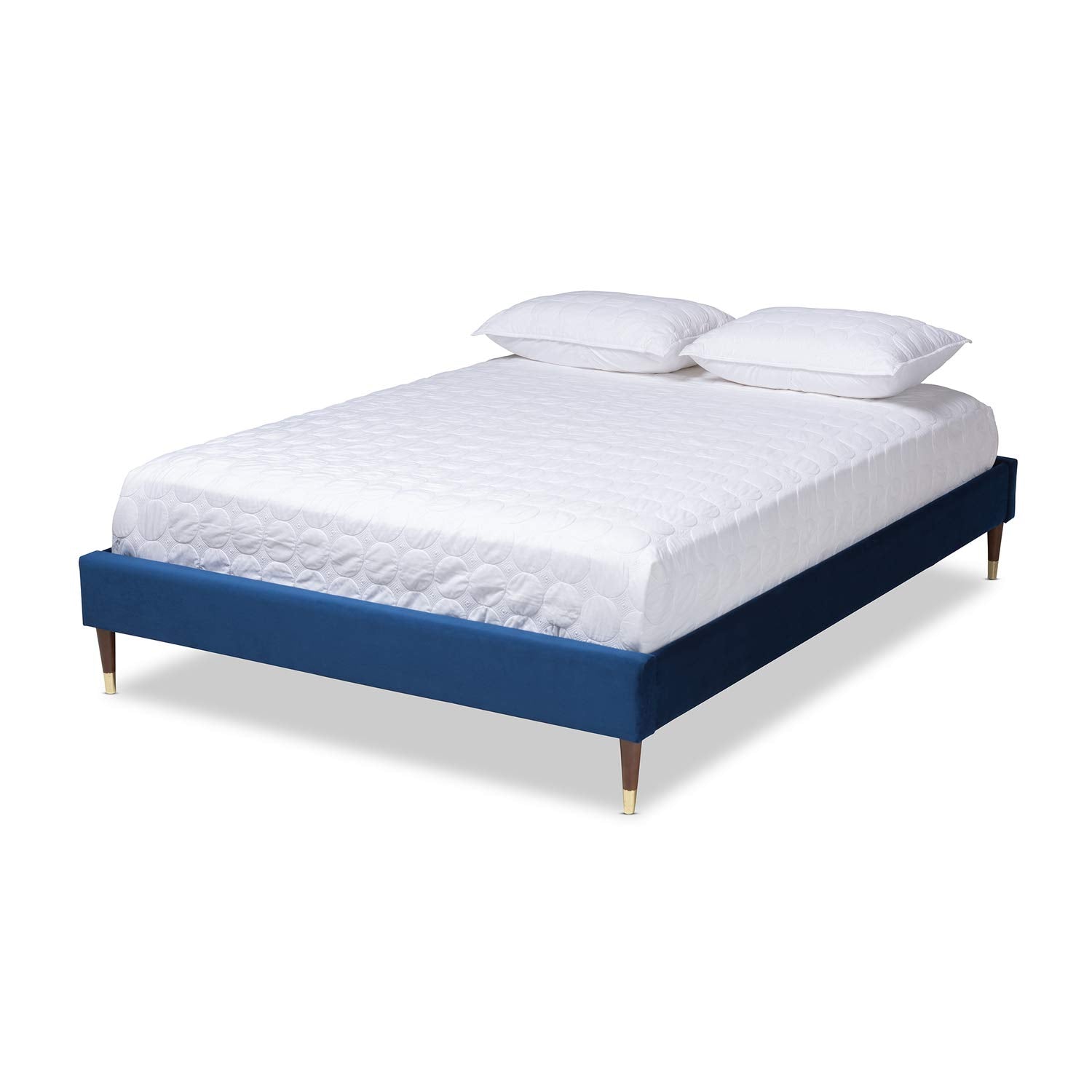 Baxton Studio Volden Full Platform Bed Frame