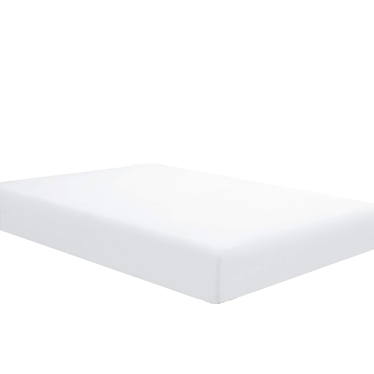 Sfoothome Twin Fitted Sheet Only, Brushed Microfiber, Extra Soft And Comfortable - Wrinkle, Fade Resistant,Deep Pocket White She