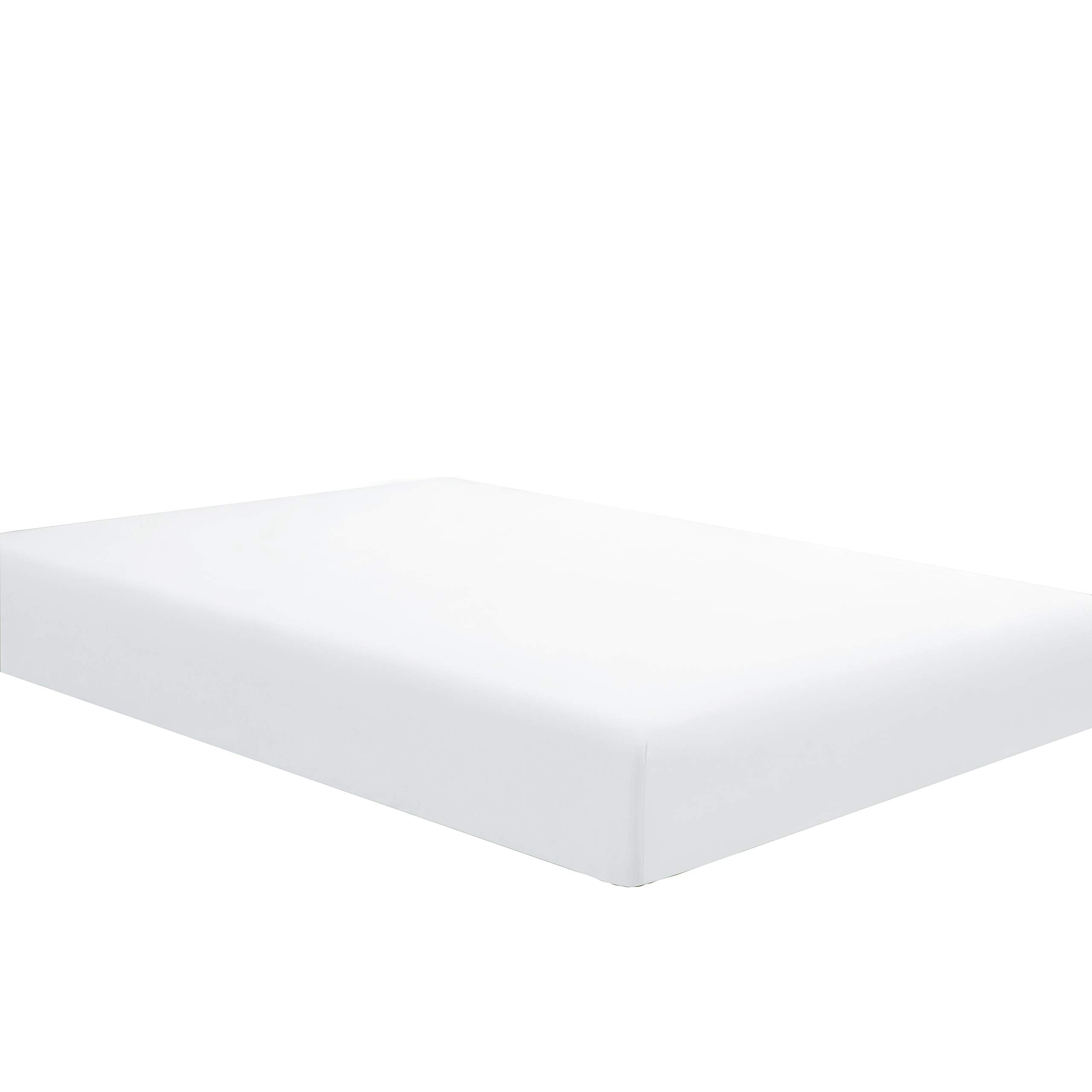 Sfoothome Twin Xl Fitted Sheet Only, Brushed Microfiber, Extra Soft And Comfortable - Wrinkle, Fade Resistant,Deep Pocket White