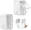 11 Ismael Wall Mounted Toothbrush Holders for Bathroom 1 Pc