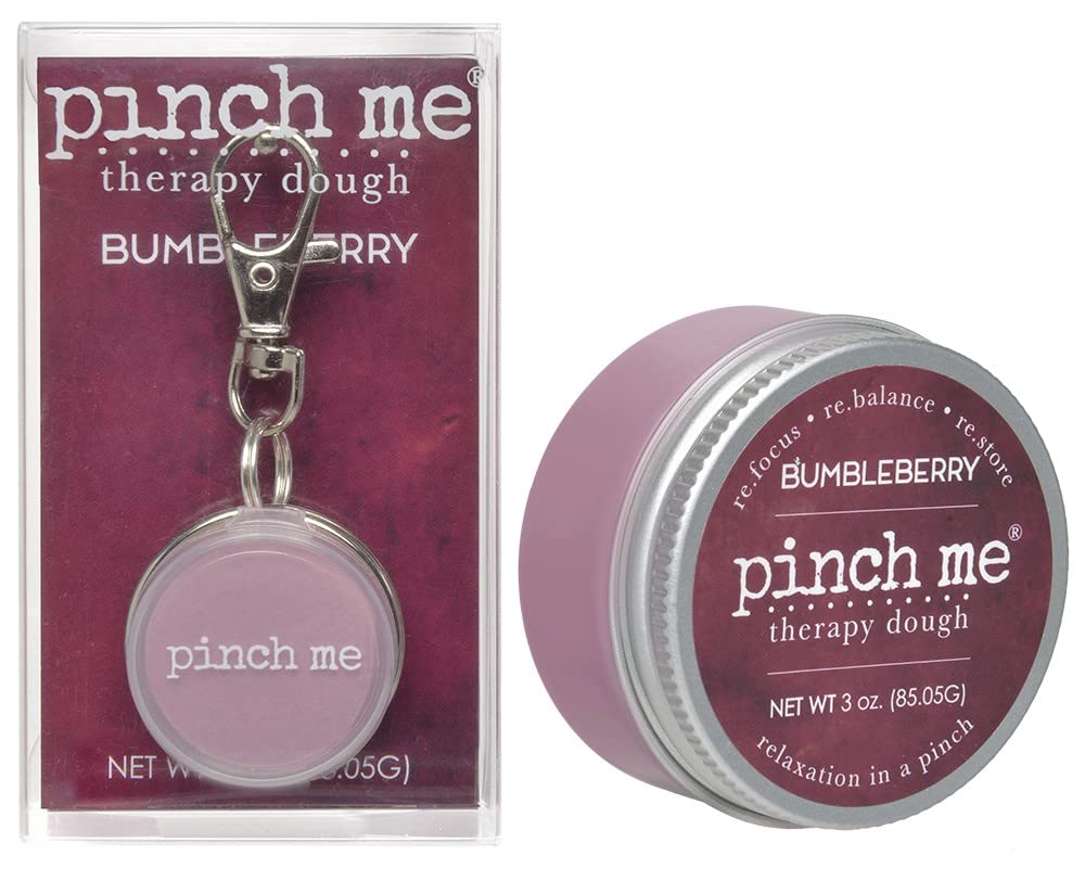 Pinch Me Therapy Dough Locket Combo  Holistic Aromatherapy Stress Relieving Putty  .3oz ClipOn Locket Scent + 3oz Dough BUMBL