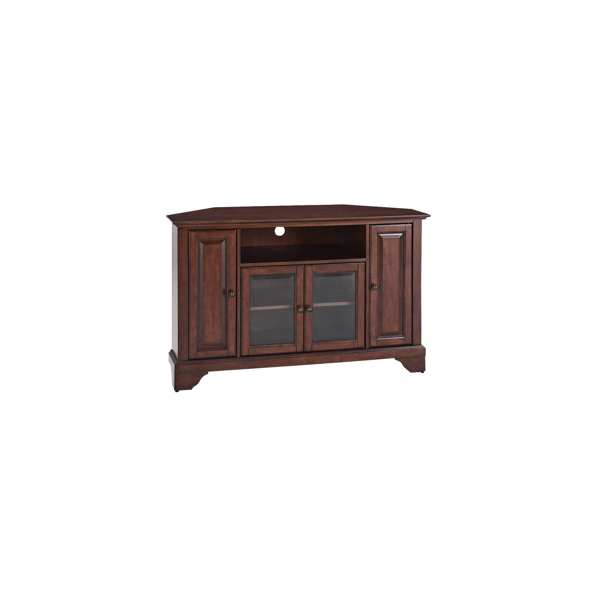 Crosley Furniture Lafayette 48-Inch Corner Tv Stand - Classic Cherry
