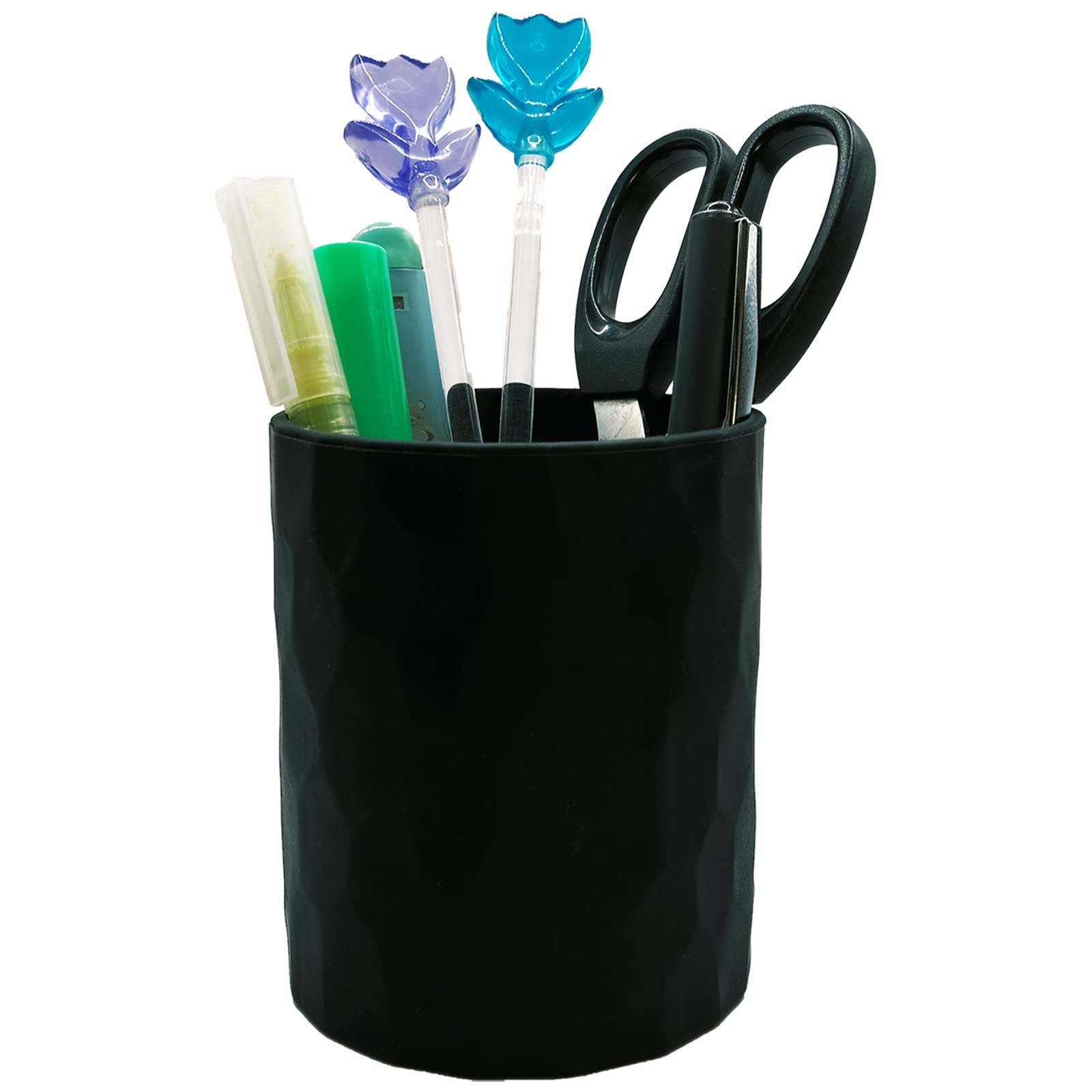 Minimaliving Pen Holder,Nordic Style Silicone Waterproof Pencil Holder For Desk Simple&Modern Minimalist Makeup Organizer Multif