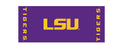 Collegiate Kwik-Covers Rectangle Plastic Table Covers, Bundle Of 2 (Louisiana State University, 8')