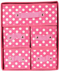 Home Creations Multi Utility Foldable Drawer Dividers, Storage Boxes For Clothing, Shoes, Underwear, Bra, Socks