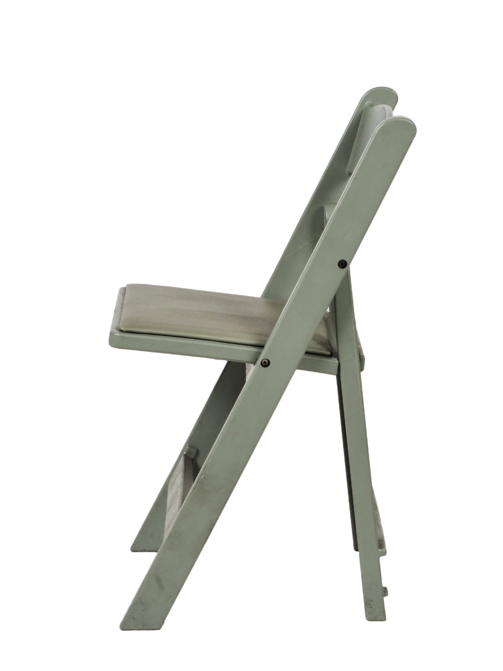 Commercial Seating Products Resin Flint Grey Folding Chairs, 4-Pack