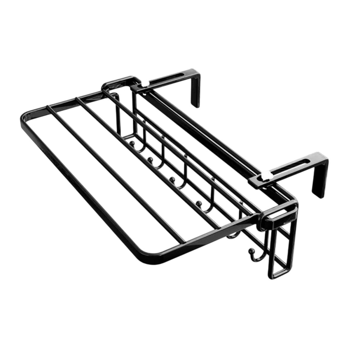 UJEAVETTE Clothes Drying Rack Versatile Folding Towel Rack for Bedroom Garage Bathroom