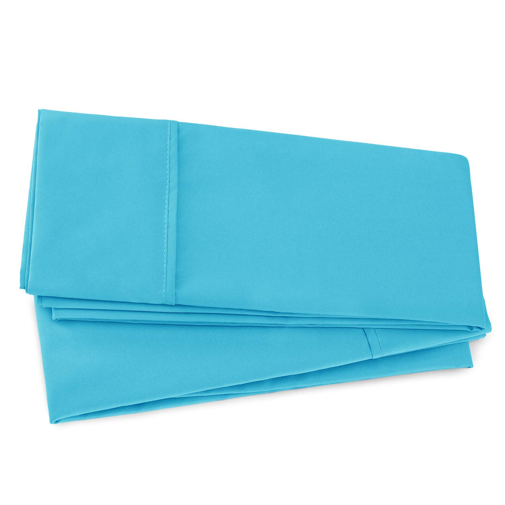 Nestl Body Pillow Cover - Soft Body Pillow Pillowcase - Lightweight Beach Blue Pillowcase - Microfiber Body Pillow Case Cover - 20X54 Inches - Envelope Closure, Set Of 2