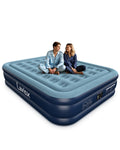 Lavisx Queen Air Mattress With Built In Pump 16' Blow Up Mattress Raised Air Bed, 3 Mins Quick Self Inflatable With Storage Bag